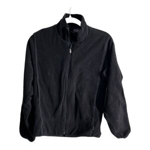 Black Fleece Patagonia Zip Up Jacket